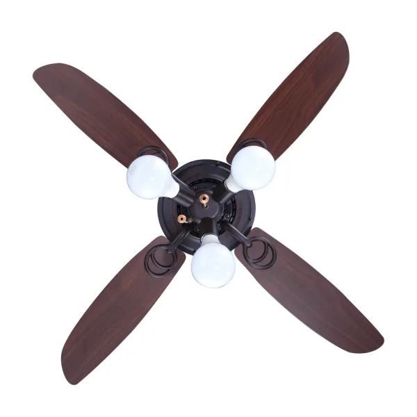 VENTILATEUR DE PLAFOND GEARY BRUN