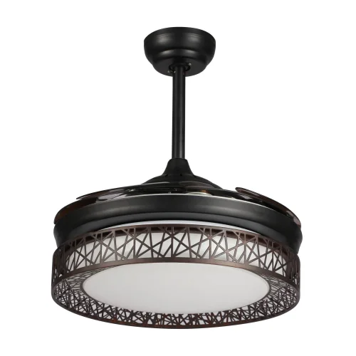 BRUN LED FORREST PLAFOND VENTILATEUR