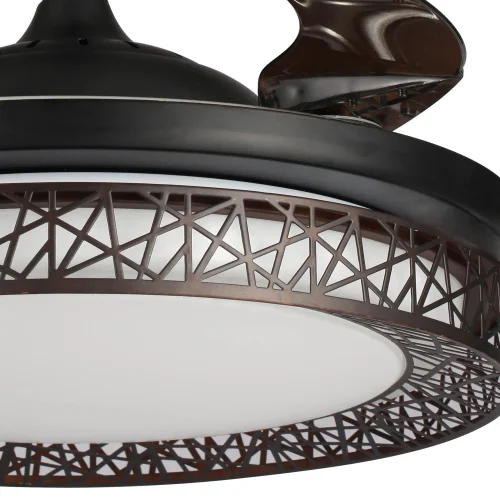 BRUN LED FORREST PLAFOND VENTILATEUR