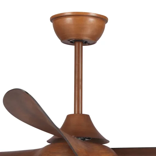 VENTILATEUR BRUN DE PLAFOND DE LED DE PARRISH