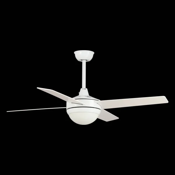 VENTILATEUR BLANC DE PLAFOND DE LED DE LYNK