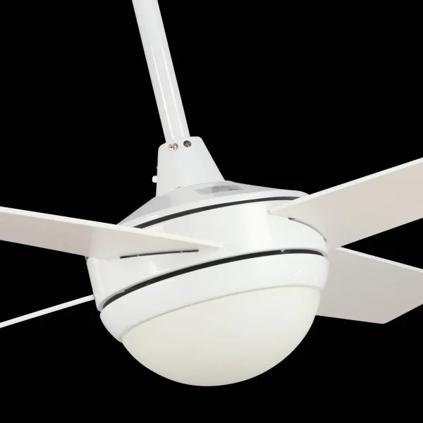 VENTILATEUR BLANC DE PLAFOND DE LED DE LYNK