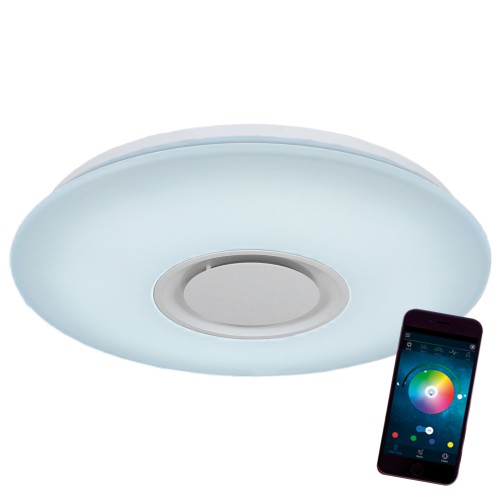 PLAFÓN LED 48W MUSICAL CUADRADO