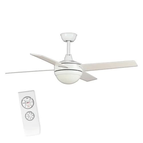 VENTILATEUR BLANC DE PLAFOND DE LED DE LYNK