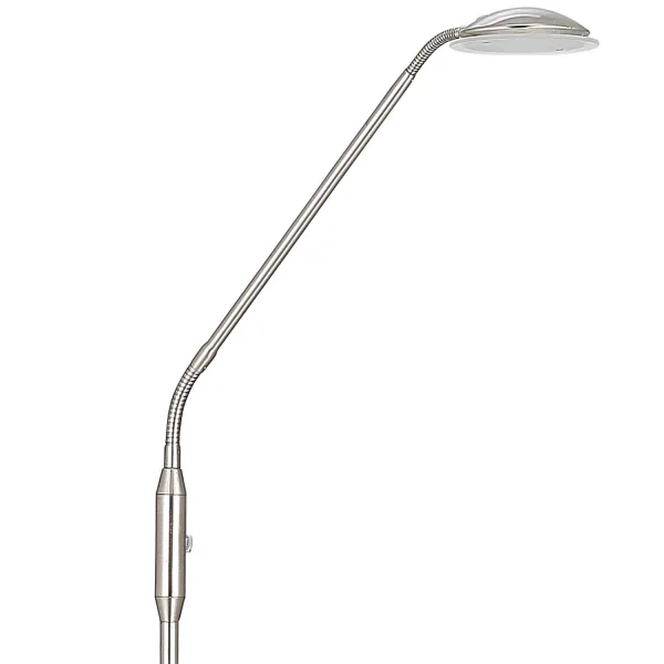 LAMPADAIRE LED MAXIMUM 6W NICKEL SATINÉ LAMPADAIRE LED MAXIMUM 6W NICKEL SATINÉ