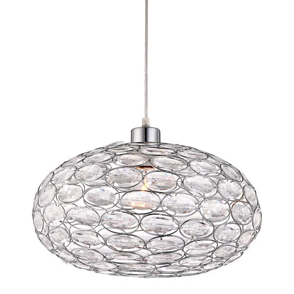 LAMPE DE PLAFOND FABRIZIA TRANSPARENTE