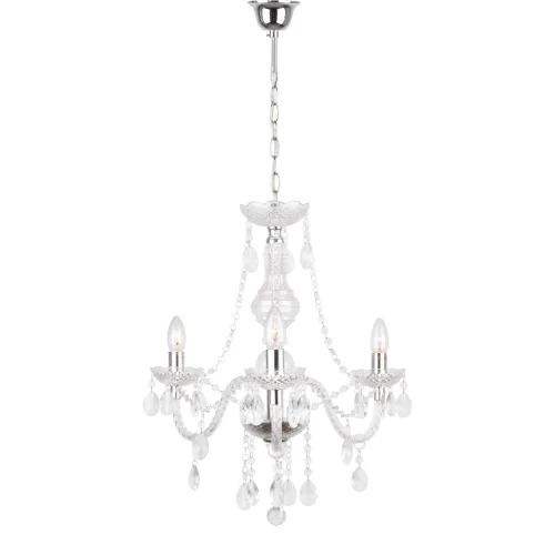 LAMPE DE PLAFOND 3 LUMIÈRES TRANSPARENTES LIONETTA