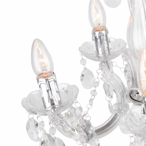 LAMPE DE PLAFOND 5 LUMIÈRES NICOLA TRANSPARENTES LAMPE DE PLAFOND 5 LUMIÈRES NICOLA TRANSPARENTES