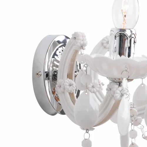 LAMPE MURALE 2 LUMIÈRES BLANCHES DE RESSORT