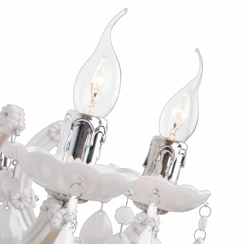 LAMPE MURALE 2 LUMIÈRES BLANCHES DE RESSORT