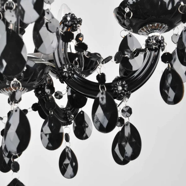 LAMPE DE PLAFOND 5 LUMIÈRES OLÉTHÉA NOIRES LAMPE DE PLAFOND 5 LUMIÈRES OLÉTHÉA NOIRES