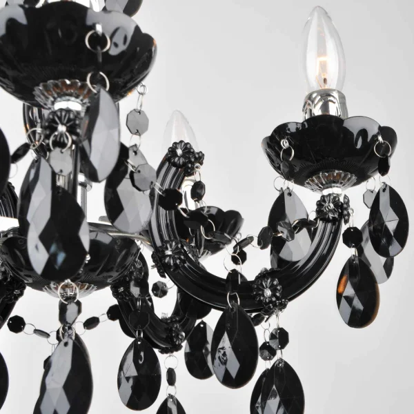 LAMPE DE PLAFOND 5 LUMIÈRES OLÉTHÉA NOIRES LAMPE DE PLAFOND 5 LUMIÈRES OLÉTHÉA NOIRES
