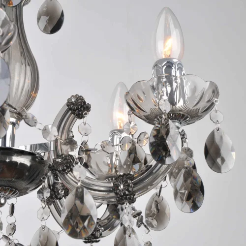 LAMPE DE PLAFOND 5 LUMIÈRES VIRGILIA FUMÉ