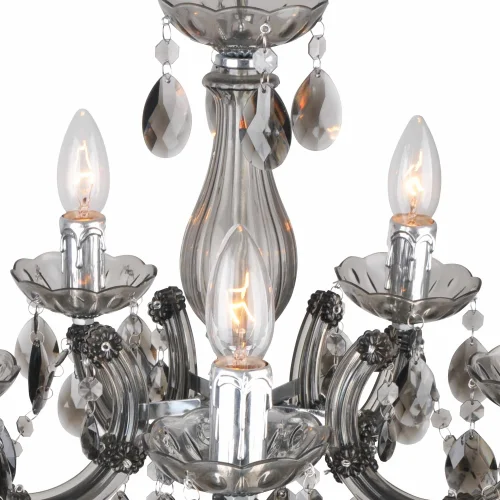 LAMPE DE PLAFOND 5 LUMIÈRES VIRGILIA FUMÉ