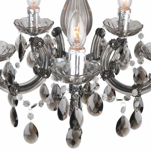 LAMPE DE PLAFOND 5 LUMIÈRES VIRGILIA FUMÉ