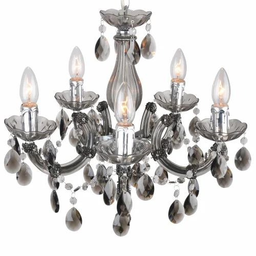 LAMPE DE PLAFOND 5 LUMIÈRES VIRGILIA FUMÉ