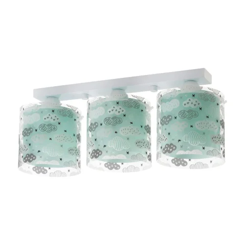NUAGES VERTS LAMPE DE PLAFOND POUR ENFANTS NUAGES VERTS LAMPE DE PLAFOND POUR ENFANTS