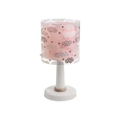 LAMPE DE TABLE POUR ENFANTS DE NUAGES ROSES