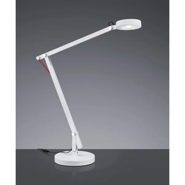 Lampe de lecture Led Angular Blanc, Éclairage d'Intérieur | Lúzete