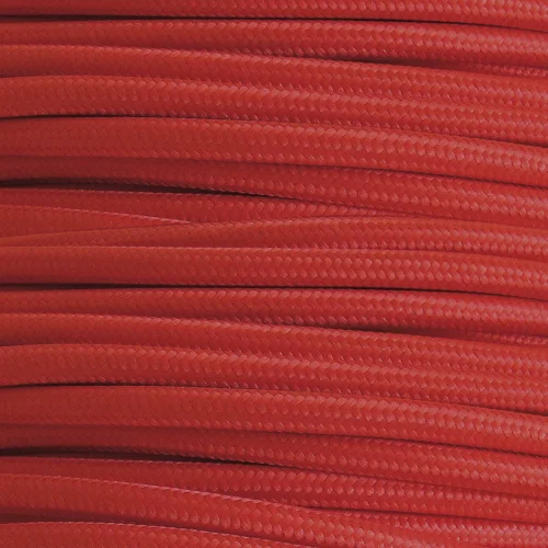 MÈTRE DE CÂBLE ROUGE LISSE