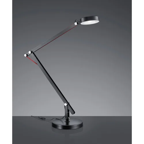 Lampe de lecture Led Angular Noir, Éclairage d'Intérieur | Lúzete