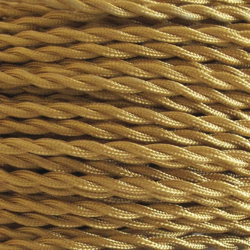 COMPTEUR DE CÂBLE BOUCLÉ DORÉ