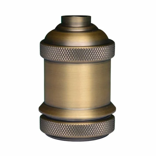 PORTE-LAMPE E27 1L ACIER DE DINDE