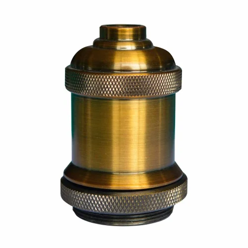 PORTE-LAMPE E27 1L ACIER CUIVRE D’OR