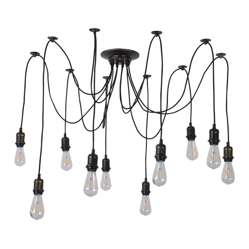 LAMPE DE PLAFOND 10 LUMIÈRES CARLA VIEILLIES