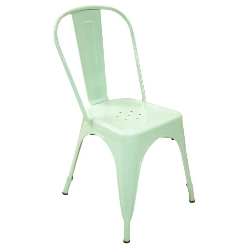 CHAISE JOSÉPHINE VERTE INDUSTRIELLE