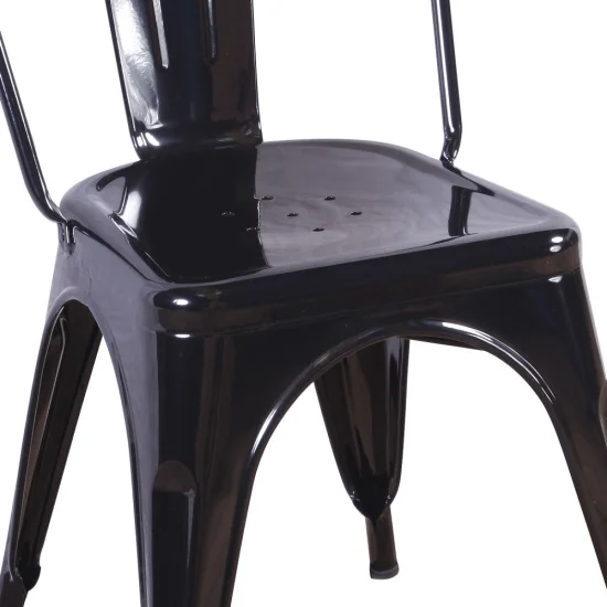 CHAISE INDUSTRIELLE DE JOSÉPHINE NOIRE 2