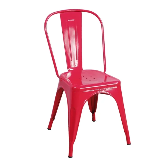 CHAISE JOSÉPHINE ROUGE INDUSTRIELLE