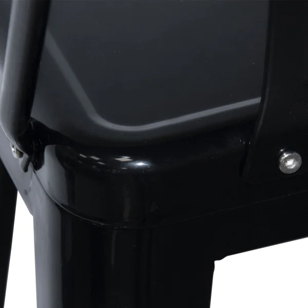 NOIR JOSÉPHINE TABOURET ÉLEVÉ