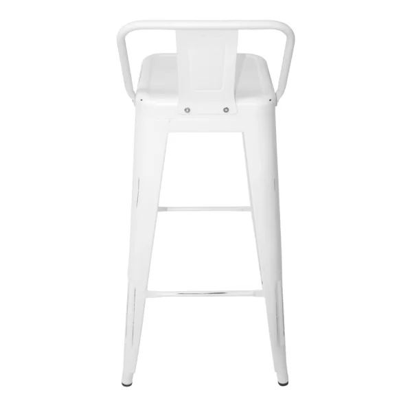 VIEUX TABOURET BLANC JOSÉPHINE HAUTE