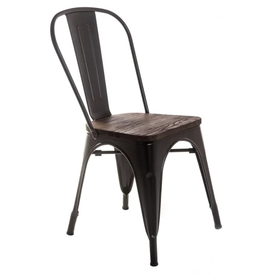 CHAISE JOSÉPHINE EN BOIS NOIR