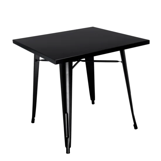 TABLE JOSÉPHINE EN MÉTAL NOIR 2