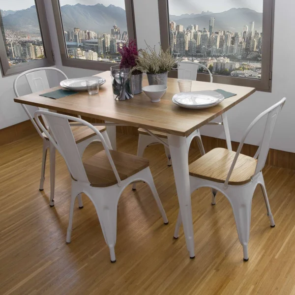 CHAISE JOSÉPHINE EN BOIS BLANC