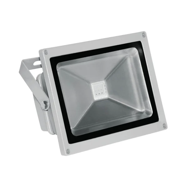 PROJECTEUR LED RGB 20W C/COMMAND