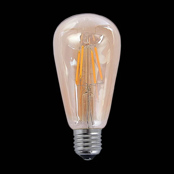Ampoule décorative LED ambrée E27 7W 720 Lm, Éclairage | Lúzete