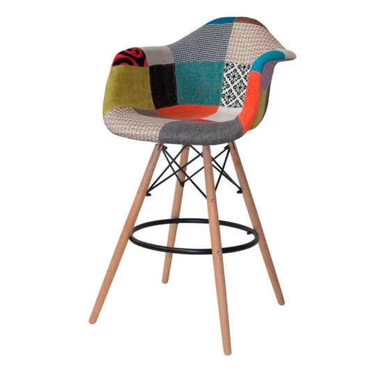 SILLON TABOURET TOUR PATCHWORK