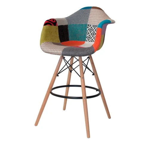 SILLON TABOURET TOUR PATCHWORK