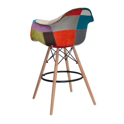 SILLON TABOURET TOUR PATCHWORK
