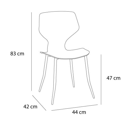 CHAISE UPPLAND BLANCHE