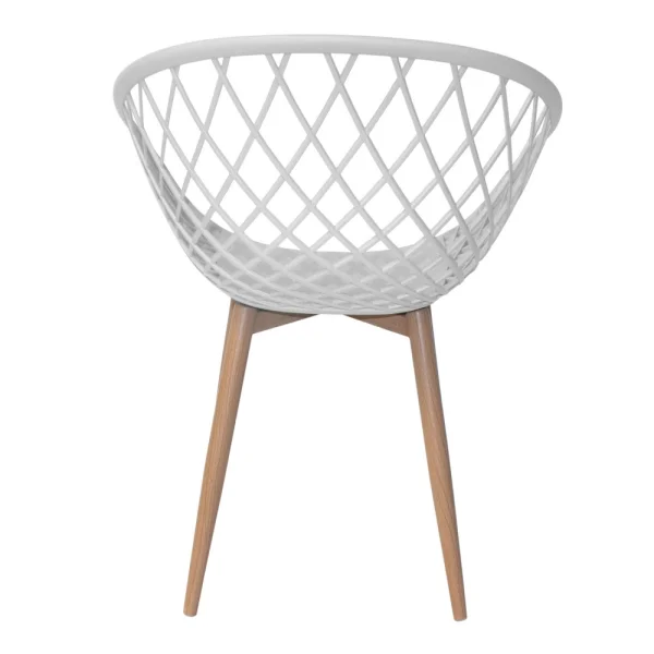 CHAISE PICKELS BLANC