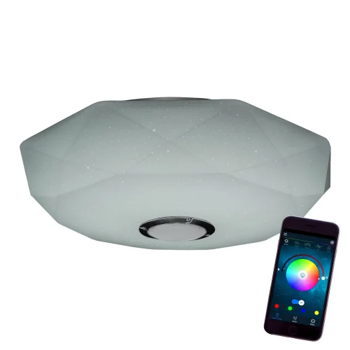 PLAFOND LED MUSICAL 50CM 36W 2700-6500K