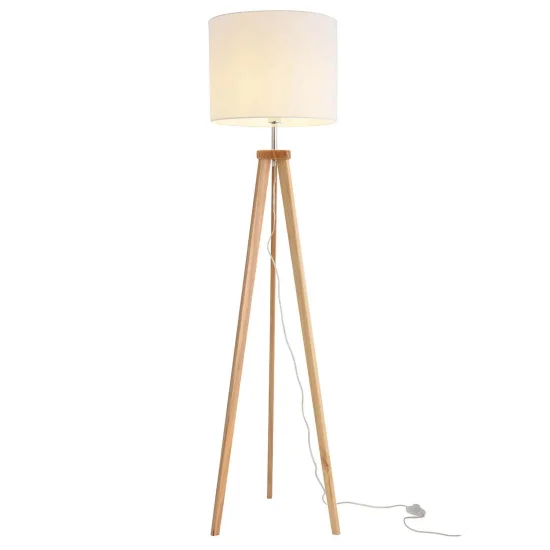 LAMPE DE PLANCHER ENGDAHL ÉCRAN BLANC