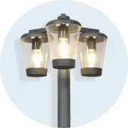 Lampadaires de Jardin