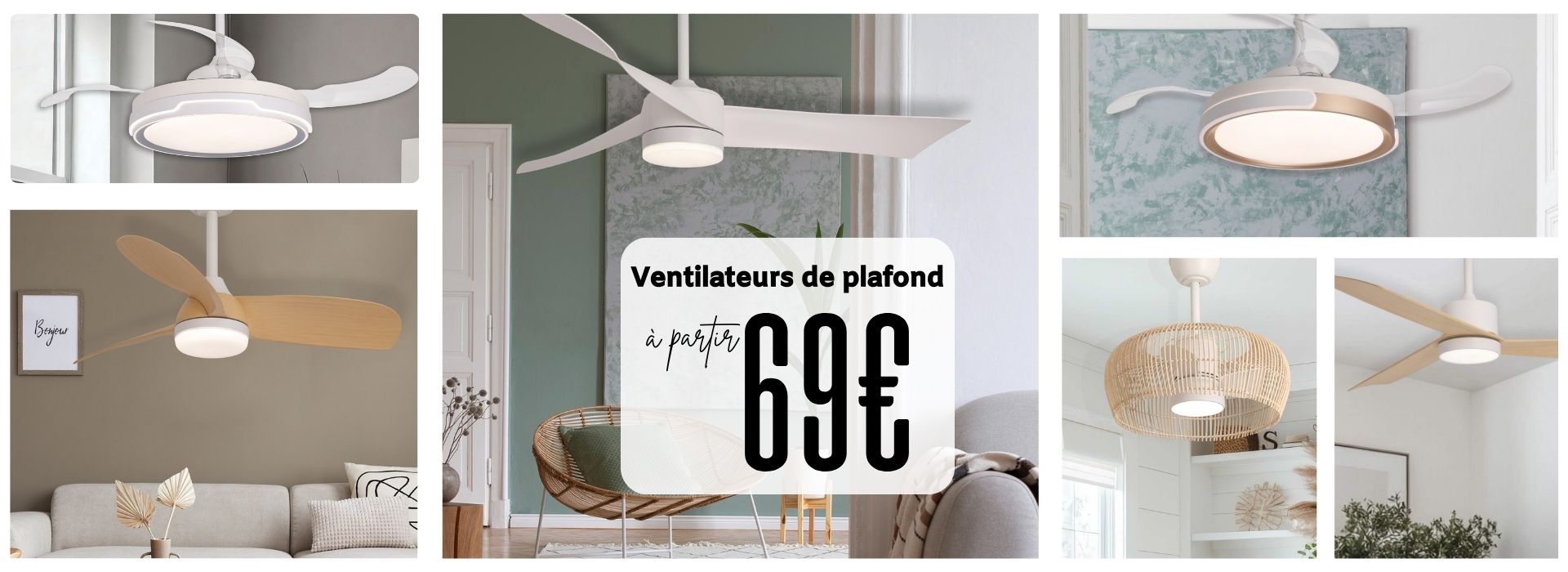 VENTILATEURS DE PLAFOND