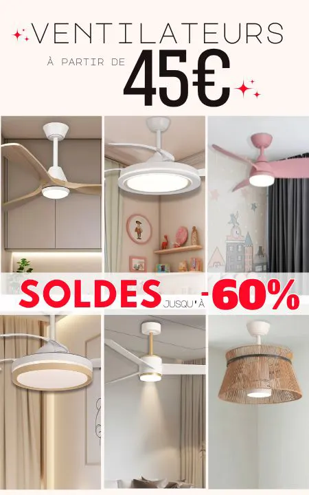 Ventilateurs de plafond